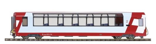 Bemo 3289126 - H0m - Panoramawagen Bp 2536 Glacier-Express, RhB, Ep. VI